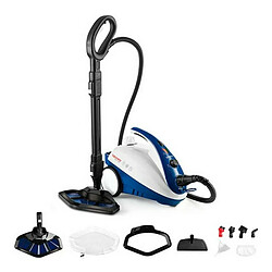 Polti Smart 40 Mop Nettoyeur vapeur traineau 1,6 L 1800 W Noir, Bleu, Blanc