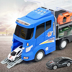 Acheter conteneur camion w / 6 pcs alliage de voiture de sport véhicule enfants jouet éducatif