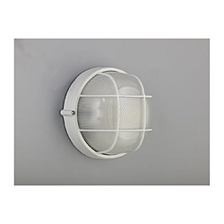 Avis Luminaire Center Applique de jardin Avon blanc 1 ampoule 17,4cm