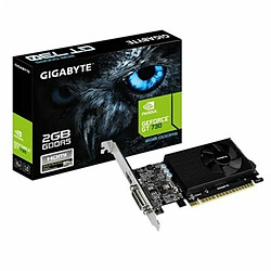 Carte Graphique Gaming Gigabyte GeForce GT 730 2GB 2 GB GDDR5 2 GB RAM 