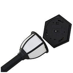 Acheter vidaXL Lampes solaires à LED d'extérieur 6 pcs Noir