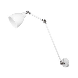 Beliani Lampe murale blanche MISSISSIPPI L