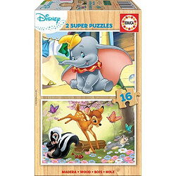 Educa Borras EDUCA 2x16 bois disney animal