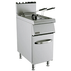 VIRTUS GROUP Friteuse Gaz Sur Soubassement Fermé, 15 Litres - Virtus - MS74FRG15 