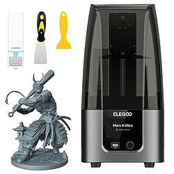 Elegoo Mars 4 Ultra 9K Imprimante 3D en résine, écran LCD mono 9K de 7 pouces, vitesse d'impression maximale de 150 mm/h Elegoo Mars 4 Ultra 9K Imprimante 3D en résine, écran LCD mono 9K de 7 pouces, vitesse d'impression maximale de 150 mm/h, nivellement en 4 points, film de doublure ACF, purificateur d'air, connexion WiFi, système d'exploitation Linux