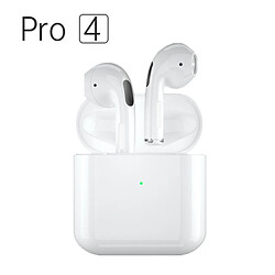 GUPBOO Pro 4 Mini TWS Bluetooth Casque Hi-Fi Sans Fil In-Ear Écouteurs Stéréo Écouteurs Mains Libres Casque pour Smartphone