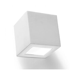 Luminaire Center Applique murale LEO céramique/verre blanc 1 ampoule Matériau : céramique/verre  Coloris : blanc   Dimensions en Cm : 15 x 15 x 15  Nombre d'ampoules : 1  Type d'ampoule : E27  Puissance en Watts (W) : 60  Ampou