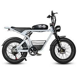 Acheter SAMEBIKE M20-I Vélo électrique - moteur 1200W batterie 48V18AH autonomie 65KM frein à disque hydraulique - Bleu