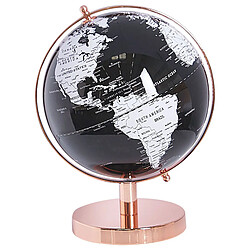 Beliani Globe noir et blanc 28 cm CABOT 