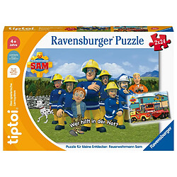 Ravensburger tiptoi Puzzle für kleine Entdecker: Feuerwehrmann Sam