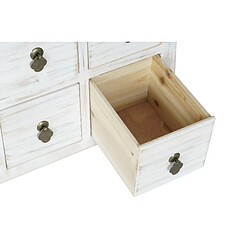 Meubles de télévision DKD Home Decor Blanc Naturel Sapin Bois MDF 130 x 24 x 51 cm pas cher