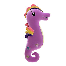 Universal Hippocampus en peluche jouet mignon soft poupée farce pour les enfants violet 