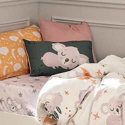 Happy Friday Housse de coussin HappyFriday Moshi Moshi Baby Koala Multicouleur 50 x 30 cm pas cher