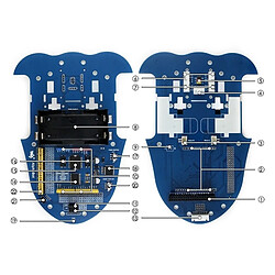 Avis Wewoo AlphaBot (pour l'Europe), kit de construction robot Raspberry Pi (no Pi)