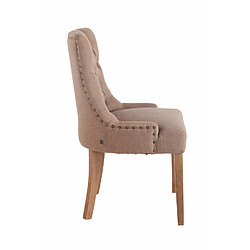 Avis Non Chaise de salle à manger Aberdeen tissu antique clair