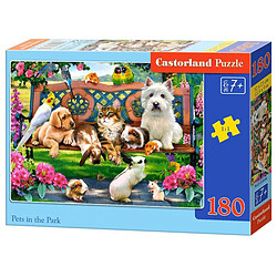 Pets in the Park, Puzzle 180 Teile - Castorland