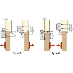 Avis Ferme-porte TS 93 B installation normale .EN 5-7 argenté EN 5-7 DORMAKABA