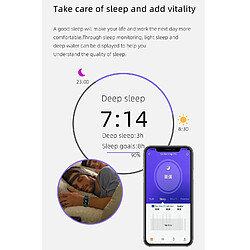 Acheter Yonis Montre Connectée IP67 Tactile 1.69' Santé