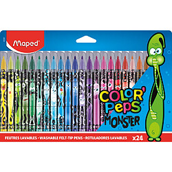 Maped Feutre COLOR'PEPS MONSTER, étui carton de 24 ()