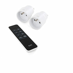 DIO Connected Home - Kit 2 prises nano et télécommande (2300W, FR)