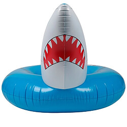 Acheter Airmyfun Bouée Gonflable Ronde XXL pour Piscine & Plage Ultra Confort, Flotteur Deluxe - Requin ø115cm