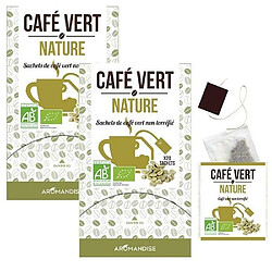 Aromandise Café vert nature - 36 sachets