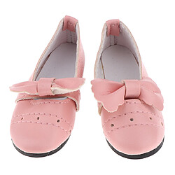 Acheter 1/3 Chaussures BJD Bowknot Talons hauts pour Dollfie Girl Dress-up Accessoire Rose