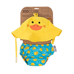 Zoocchini Maillot et Chapeau Canard (6-12M)