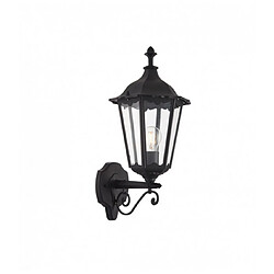 Endon Applique de jardin Burford Alliage aluminium Matèriau : Alliage aluminium, Verre Finition : noir mat, Verre transparent Nombre d'ampoules : 1 Puissance par ampoule : 60 Type d'ampoule : E27 Ampoules incluses : Non F