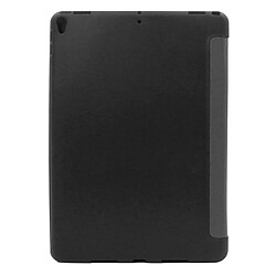 Avis Wewoo Coque noir pour iPad Pro 10.5 pouces Texture en peau d'agneau + étui de fond en silicone horizontale Flip en cuir avec trois pliage titulaire et fonction de sommeil