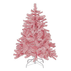 Beliani Sapin de Noël 120 cm Rose FARNHAM