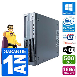 PC Lenovo M91p SFF Intel G630 RAM 16Go Disque Dur 500Go Windows 10 Wifi · Occasion 