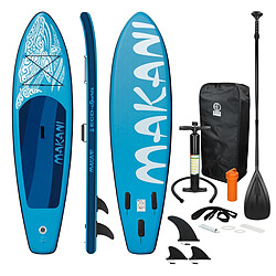 Ecd Germany Stand up paddle pagaie SUP gonflable Makani 150kg 320cm planche de surf bleu