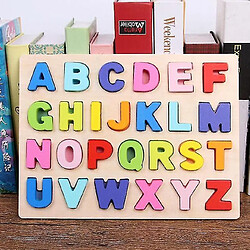 Universal Puzzle numérique jouets en bois apprentissage précoce puzzle alphabétique alphanumérique puzzle préscolaire bébé jouets