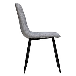 Acheter Atmosphera, Createur D'Interieur Chaise Sirac gris clair - ATMOSPHERA