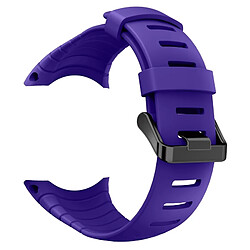 Wewoo Bracelet Violet pour les bandes de montre en silicone TPU de Sunnto Core Series 