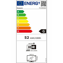 TV intelligente Panasonic TX43MX800 43 4K Ultra HD 43" LED