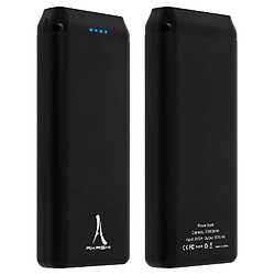 Chargeur Externe 20000mAh 2x Ports USB et Port USB-C Turbo Charger Akashi Noir