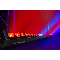 Beamz LCB244 Barre d'éclairage de scène 24x LED couleur 58 canaux DMX BeamZ