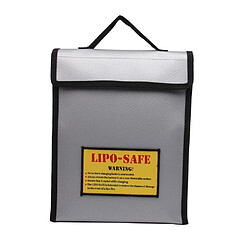 Protection batterie LiPo Antidéflagrant Fireproof Guard Safe Bag 23x30x5cm