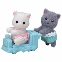 Ludendo Les jumeaux Chat Persan - Sylvanian Families 5457 