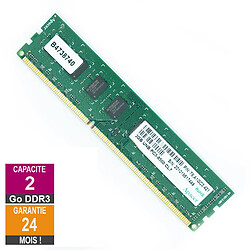 Barrette Mémoire 2Go RAM DDR3 Apacer 78.A1GC3.421 DIMM PC3-8500U · Reconditionné PC3-8500 - 1066MHz