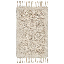 Beliani Tapis de bain 50 x 80 cm beige OLTAN