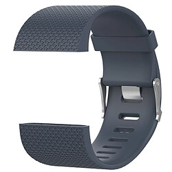 Avis Wewoo Bracelet pour montre connectée Dragonne sport réglable losange texture FITBIT Surge bleu marine