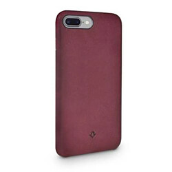 Twelve south Coque Relaxed Leather en Cuir pour iPhone 7Plus/8Plus Marsala Rouge 