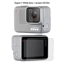 Wewoo Film de protection spécial pour objectif de caméra sport GoPro Hero7 White / Hero7 Silver pas cher