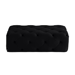 Acheter Lisa Design Gallata - pouf Chesterfield - en velours