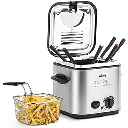 NC FRITEUSE + Appareil à FONDUE 2 EN 1 1.2l TB600