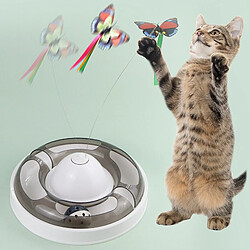 Universal Jouets pour chats créatifs Peignage de chats Papillons isolés avec orbites Jouets pour chats Papillons colorés Jouets drôles pour chiens et chats Fournitures pour chats | Jouets pour chats