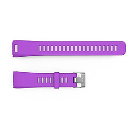 Acheter Wewoo Bracelet pour montre connectée Dragonne Sport en silicone Garmin Vivosmart HR 1 Violet